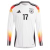 Tyskland Wirtz 17 Hjemme EM 2024 - Herre Langermet Fotballdrakt